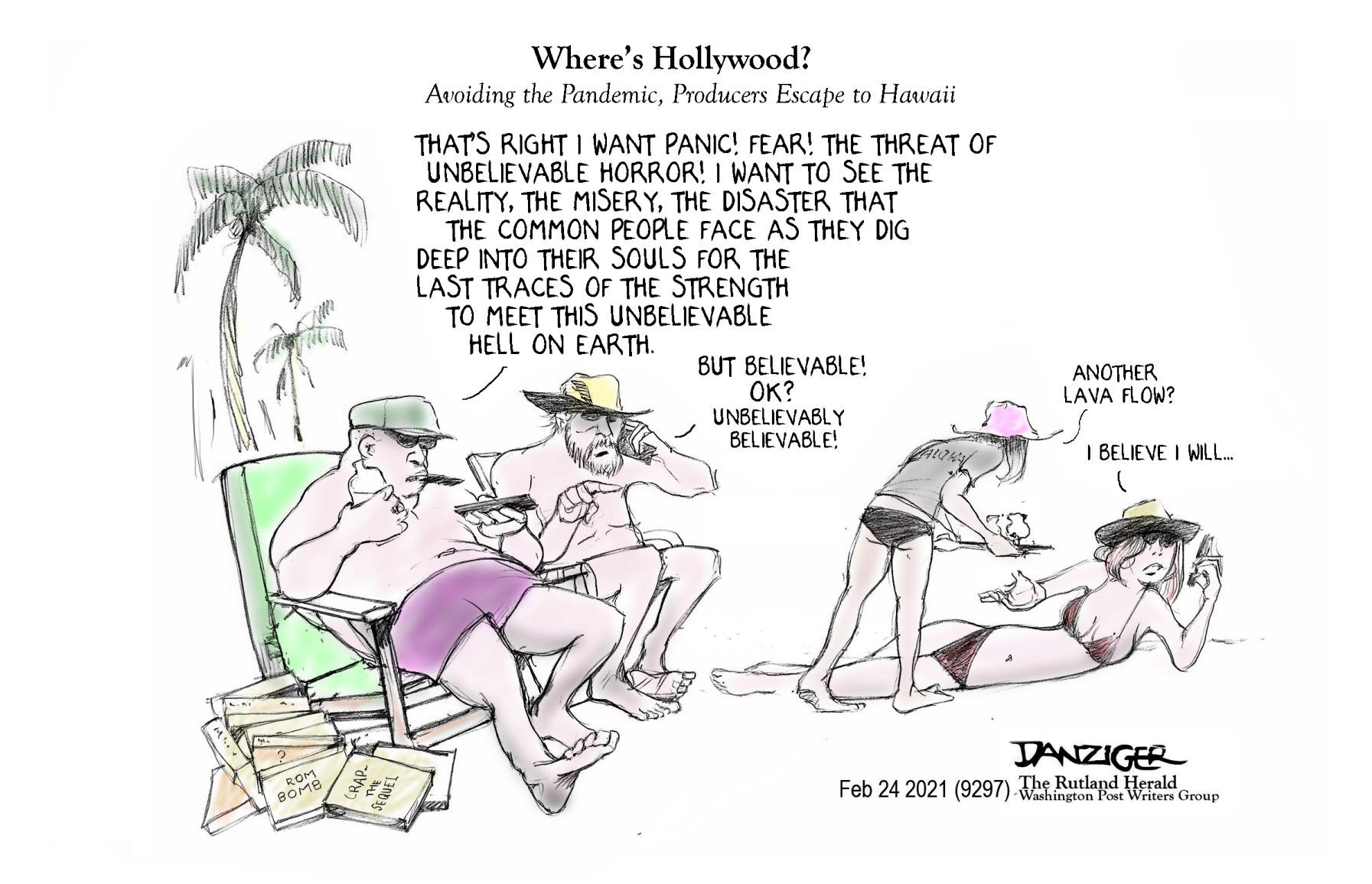 Jeff Danziger cartoon